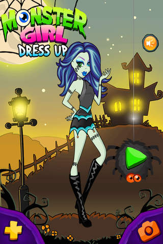 Monster Girl Prom Night Dress Up Game Pro screenshot 3