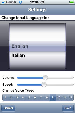 English Italian Translator with Voice screenshot 2