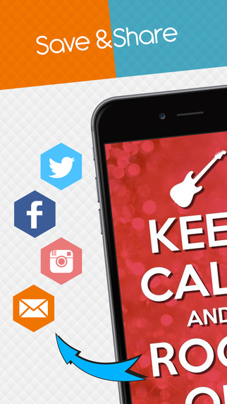 免費下載娛樂APP|Keep Calm & Make A Poster! Keep Calm And Carry On Wallpapers & Backgrounds Creator Free app開箱文|APP開箱王