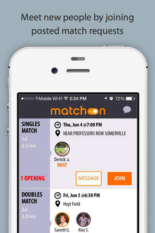 MatchOn - Tennis screenshot 4