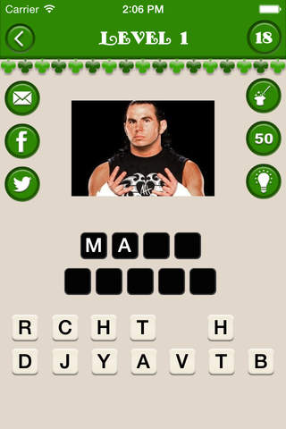 Guess Wrestling Superstar Quiz - Who's the wrestler? screenshot 4