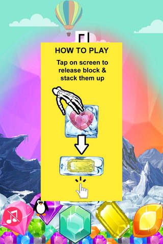 Tower Gems - Crush Ice Jewels Stack Up Game screenshot 4