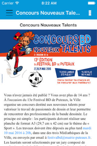 Festival BD de Puteaux screenshot 3