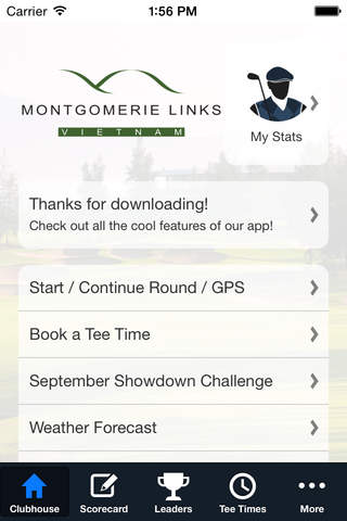 Montgomerie Links screenshot 2