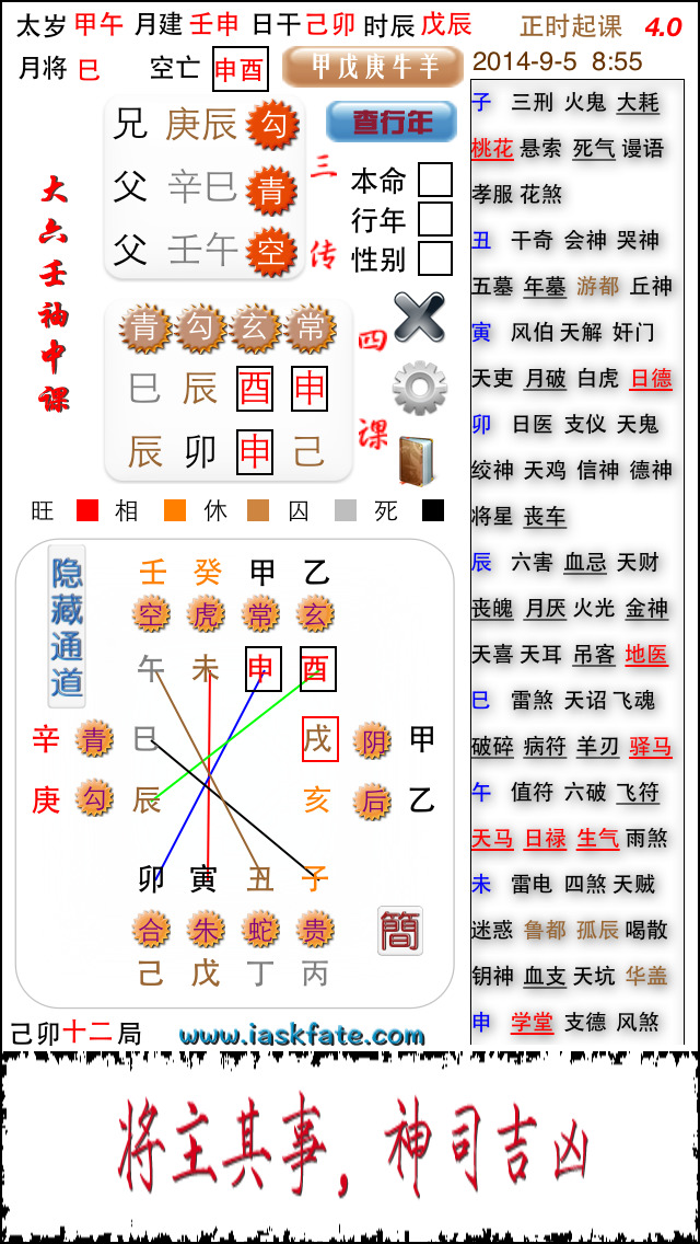 大六壬袖中课