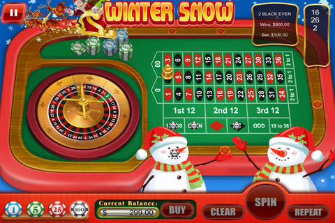 777 Frozen High Water Get Rich or Fall Lucky Casino Roulette Wheel 5 Free screenshot 3