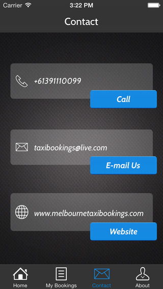 【免費商業App】Melbourne Taxi Bookings-APP點子