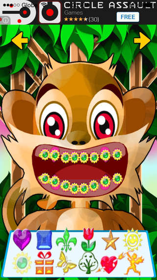 【免費遊戲App】Animal Wildlife Dentist - Cute Baby Wild Animal Vet Salon Game for Kids Free-APP點子