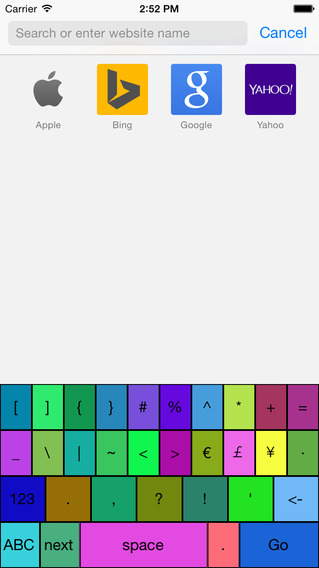 【免費工具App】RGB Keyboard for iOS 8-APP點子