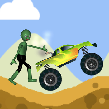 Zombie Hill Climb Monster Truck Racing LOGO-APP點子