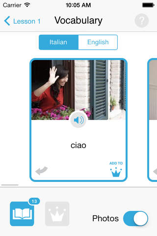 Italian by Living Language for iPhone screenshot 3