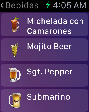 Captura de pantalla del iPhone 2