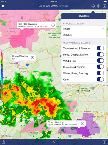 【免費天氣App】NOAA Radar Pro – Severe Weather Alerts and Forecast-APP點子