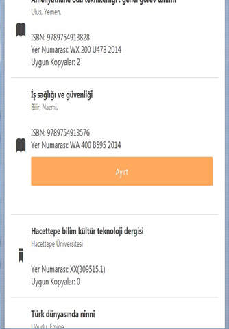 LibraMy - Hacettepe Library screenshot 3