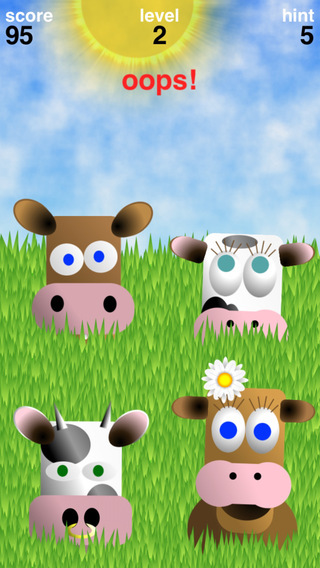 【免費遊戲App】Simoo Free - The simple Simon says game with cows!-APP點子