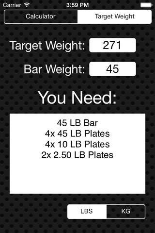 Gym Calculator screenshot 2