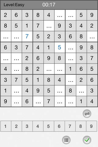 ZJ Sudoku screenshot 2