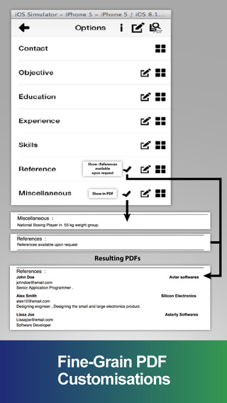 【免費商業App】Resume PDF Builder On the Go-APP點子