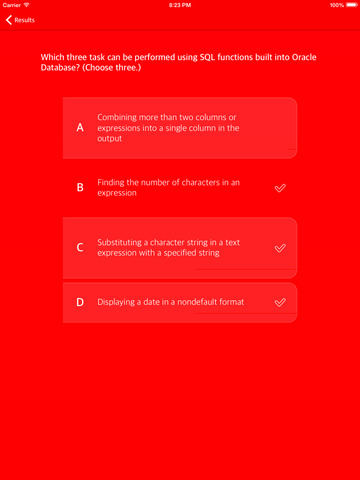 【免費商業App】Exam Prep for Oracle Database 11g: SQL Fundamentals I - OCA - 1Z0-051-APP點子