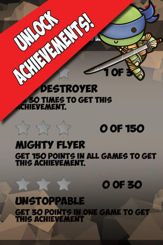 Ninja Flight - Teenage Mutant Ninja Turtles Version screenshot 3