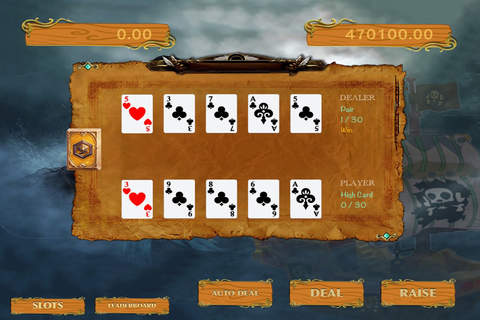 Sexy Girl Pirate Poker screenshot 4
