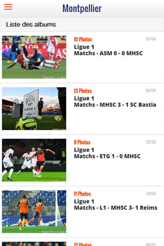 Foot Montpellier screenshot 4