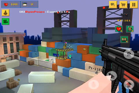 Block X Combat - Multiplayer Survival Hunter screenshot 3