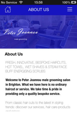 Peter Joannou - Male Grooming screenshot 3