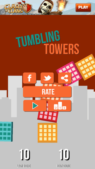 【免費遊戲App】Tumbling Towers-APP點子