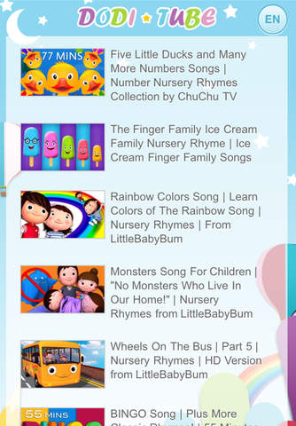 DODI TUBE - YouTube for babies and toddlers screenshot 2