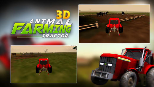 Animal Farming Tractor - Free Simulator Game for the Kids