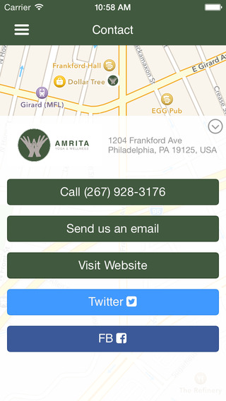 【免費健康App】Amrita  Yoga & Wellness-APP點子