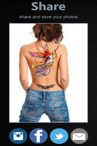 Best Tattoo Designs - Beautiful Tribal,Dragon & Angel Tattoos For Cool Body Art,Free screenshot 4