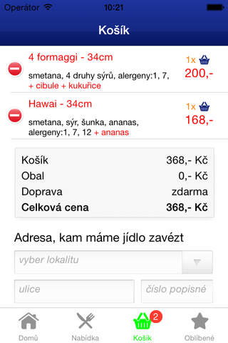 La Botte Brno screenshot 4
