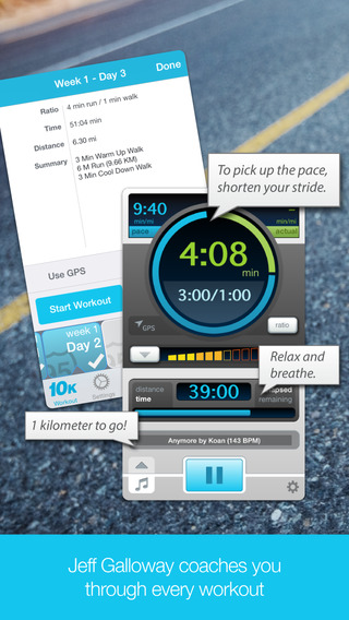 【免費健康App】Easy 10K with Jeff Galloway-APP點子