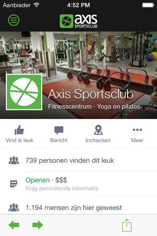 Axis Sportsclub Tilburg screenshot 3