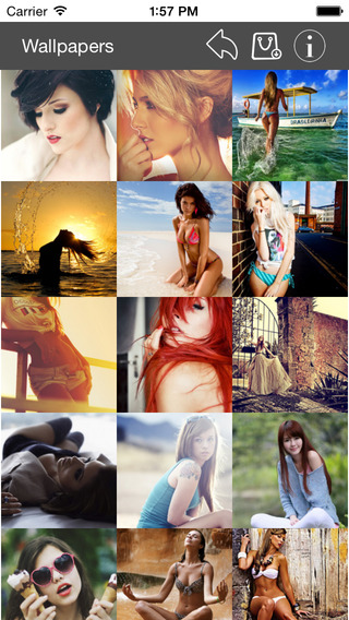 【免費娛樂App】Wallpapers Collection Beautiful Girls Edition-APP點子