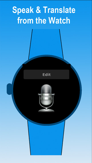Watch Translation - Voice Translate to 90 languages by speaking to the Watch via dictation