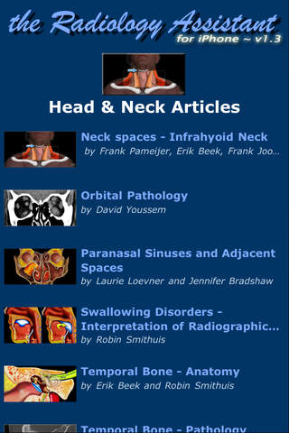 Radiology Assistant - Medical Imaging Reference screenshot 4