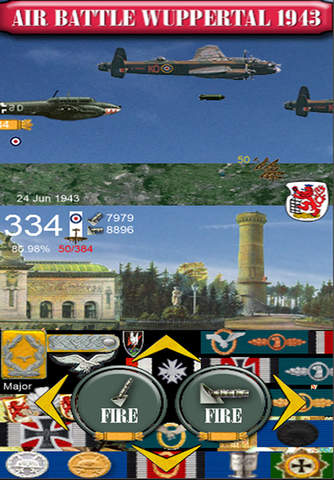 Wuppertal 1943 Air Battle screenshot 3