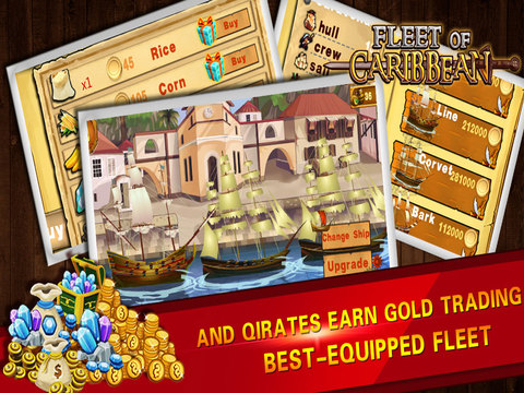 【免費遊戲App】Caribbean Fleet-APP點子