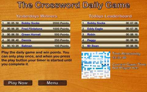 Crossword Professional HD screenshot 4