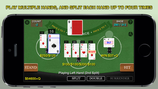 Spanish 21 Multi-Hand +HD Vegas Casino Game