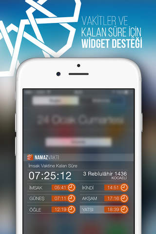 Namaz Vakti Widget screenshot 3