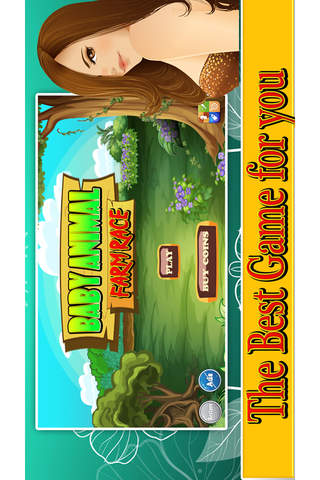 Baby Animal Farm Race Pro - Addictive Running Game for Kids screenshot 3