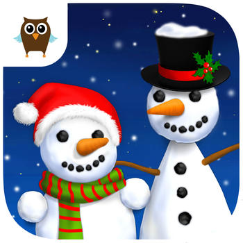 Sweet Baby Girl Christmas Fun and Snowman Gifts LOGO-APP點子