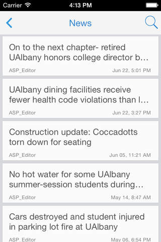 The Albany Student Press screenshot 3