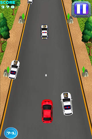 Police Chase - Turbo Fast Smart Car Racing & Drifting screenshot 3