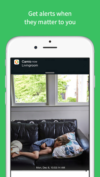 【免費工具App】Camio - home security & pet cam with free video motion detector webcam-APP點子