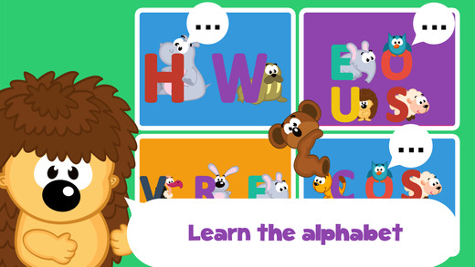 【免費遊戲App】Animals alphabet and letters puzzle cartoon Sound Game for toddlers and preschoolers-APP點子